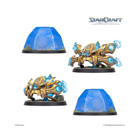 Настолна игра StarCraft: Tabletop Miniatures Game - Protoss Starter Set Founders Edition - Стратегическа