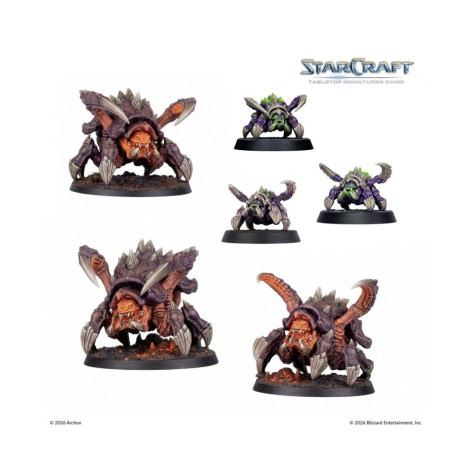 Настолна игра StarCraft: Tabletop Miniatures Game - Two Player Starter Set Founders Edition - Стратегическа