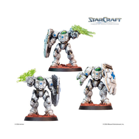 Настолна игра StarCraft: Tabletop Miniatures Game - Two Player Starter Set Founders Edition - Стратегическа