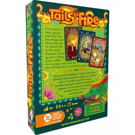 Настолна игра Tails on Fire - Семейна