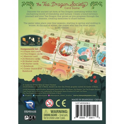 Настолна игра Tea Dragon Society - Семейна