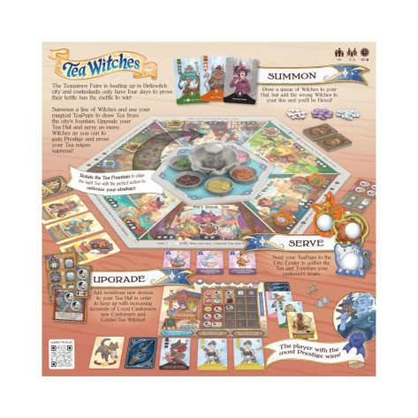 Настолна игра Tea Witches - Стратегическа