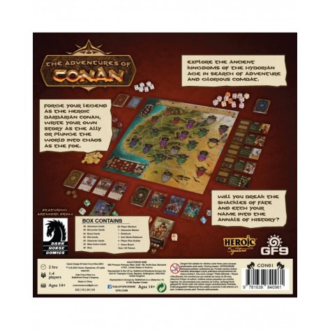 Настолна игра The Adventures of Conan - Стратегическа
