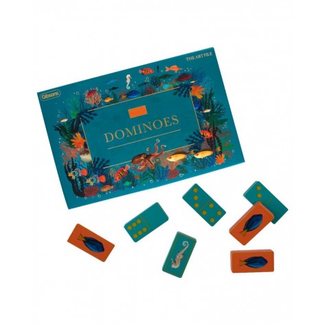 Настолна игра The Art File: Dominoes - Семейна