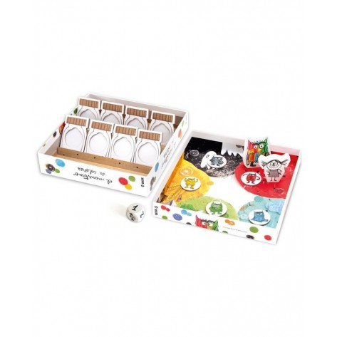 Настолна игра The Colour Monster (Travel Edition) - Детска