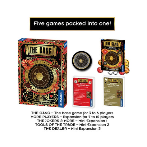 Настолна игра The Gang: Deluxe Edition - Семейна