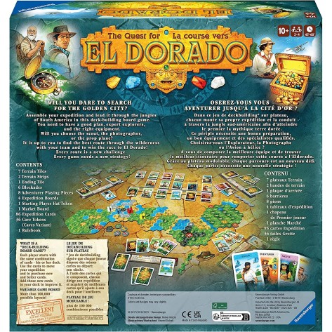 Настолна игра The Quest for El Dorado - семейна
