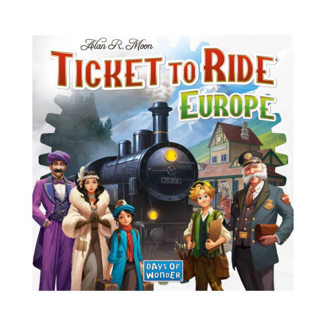 Настолна игра Ticket to Ride: Europe (2026 Refresh) - Семейна