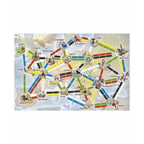 Настолна игра Ticket to Ride: First Journey (Europe) - детска
