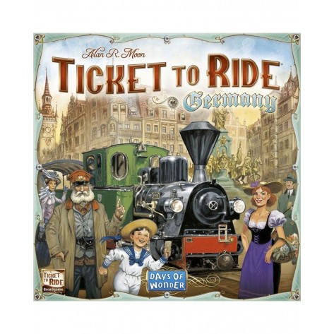 Настолна игра Ticket to Ride - Germany