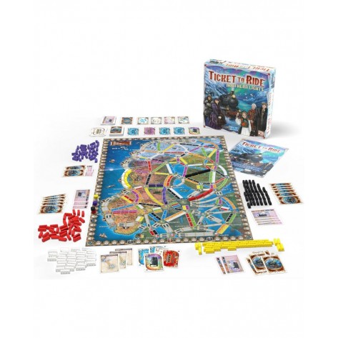 Настолна игра Ticket to Ride: Northern Lights - Семейна