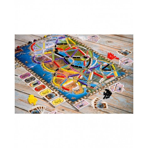 Настолна игра Ticket to Ride: Northern Lights - Семейна