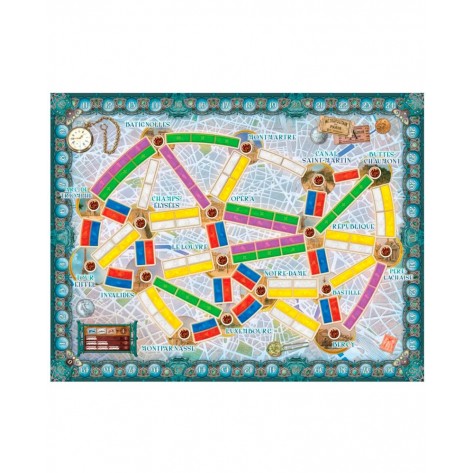 Настолна игра Ticket To Ride: Paris (българско издание) - Семейна