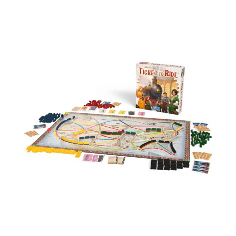 Настолна игра Ticket to Ride (Refresh) - Семейна