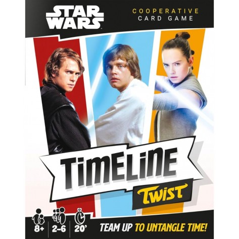 Настолна игра Timeline Twist: Star Wars - Кооперативна