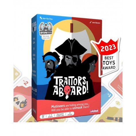 Настолна игра Traitors Aboard - Парти