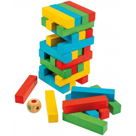 Настолна игра Trendy Rainbow Tower - детска