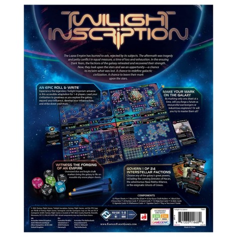  Настолна игра Twilight Inscription - стратегическа