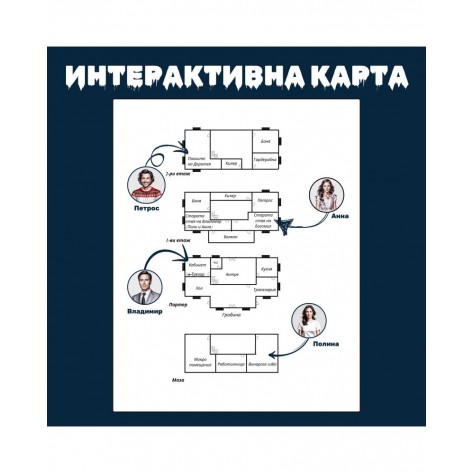 Настолна игра Убийство в имението Фукс - Кооперативна