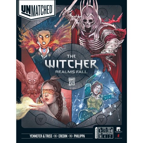 Настолна игра Unmatched: The Witcher - Realms Fall - Стратегическа