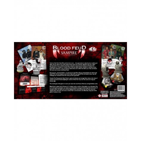 Настолна игра Vampire the Masquerade Blood Feud: The Mega Board Game - Стратегическа