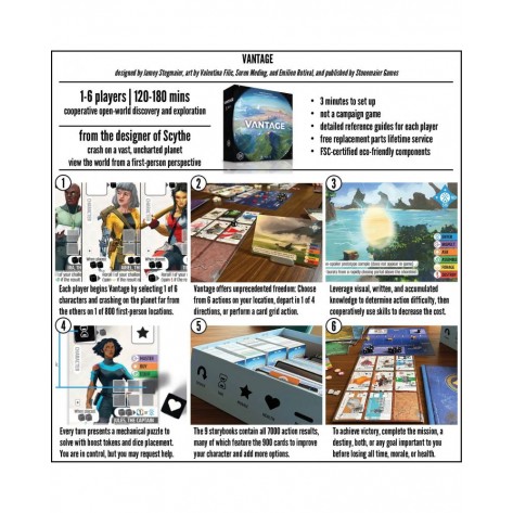 Настолна игра Vantage - Тематична