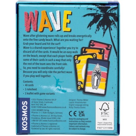 Настолна игра Wave - Кооперативна