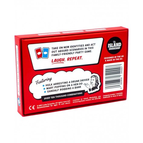 Настолна игра Who Am I & What Am I Doing? - Парти