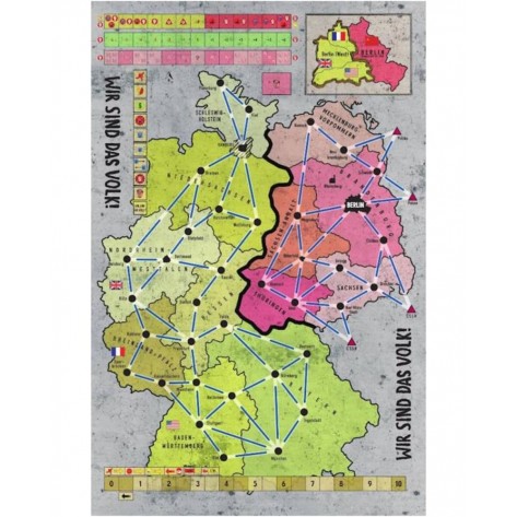 Настолна игра Wir sind das Volk! Combined Edition - Стратегическа