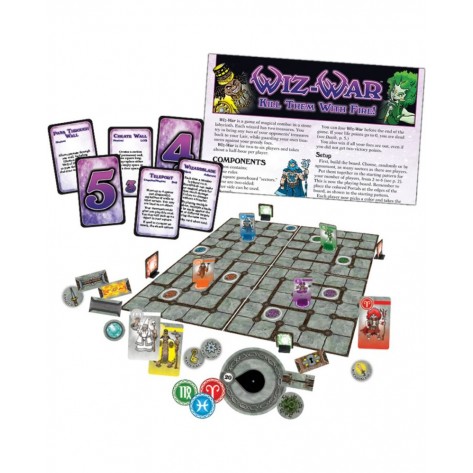 Настолна игра Wiz-War (Ninth Edition) - Стратегическа