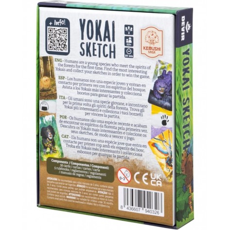 Настолна игра Yokai Sketch - Семейна
