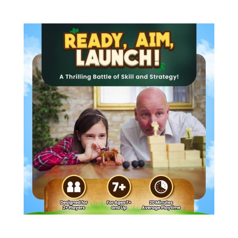 Настолна игра за двама Catapult Feud (Second Edition) - Семейна