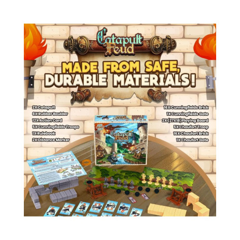 Настолна игра за двама Catapult Feud (Second Edition) - Семейна