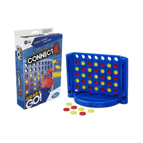 Настолна игра за двама Connect 4: Grab & Go! - Детска