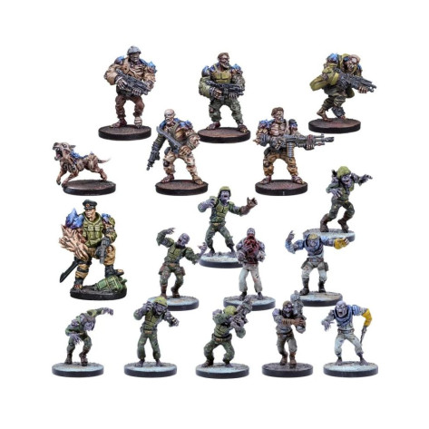 Настолна игра за двама Deadzone Fall of Omega VII 2 Player Set - Стратегическа