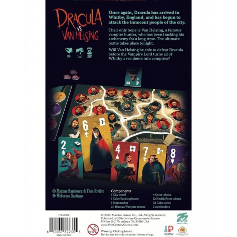 Настолна игра за двама Dracula vs Van Helsing - Стратегическа