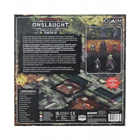 Настолна игра за двама Dungeons & Dragons Onslaught: Tendrils of the Lichen Lich Starter Set - Тематична