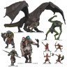 Настолна игра за двама Dungeons & Dragons Onslaught Core Set - стратегическа