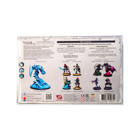 Настолна игра за двама Eldfall Chronicles: Two-Player Starter Set - Coalition of Thenion vs. Sand Kingdoms - Стратегическа