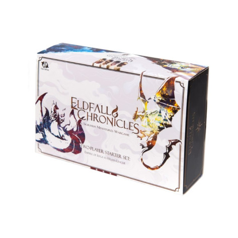 Настолна игра за двама Eldfall Chronicles: Two-Player Starter Set Empire of Soga vs. Helian League - Стратегическа