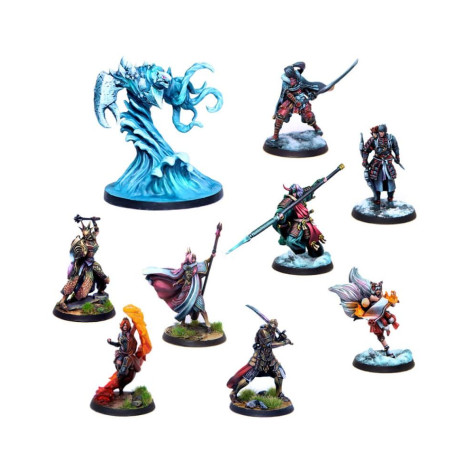 Настолна игра за двама Eldfall Chronicles: Two-Player Starter Set Empire of Soga vs. Helian League - Стратегическа