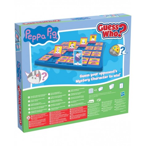 Настолна игра за двама Guess Who: Peppa Pig - Детска