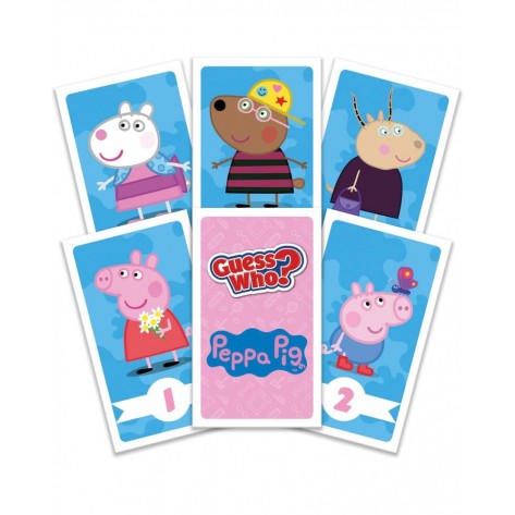 Настолна игра за двама Guess Who: Peppa Pig - Детска
