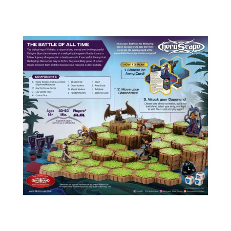 Настолна игра за двама Heroscape: Battle for the Wellspring Battle Box - Тематична