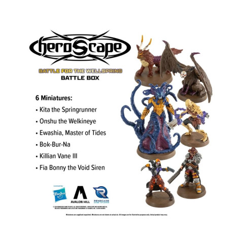 Настолна игра за двама Heroscape: Battle for the Wellspring Battle Box - Тематична