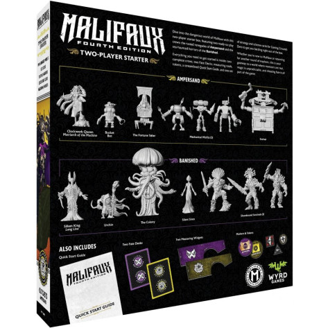 Настолна игра за двама Malifaux: Fourth Edition Two-Player Starter Set - Тематична