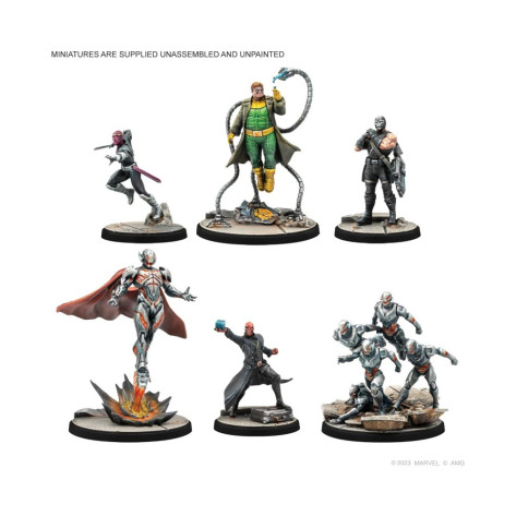Настолна игра за двама Marvel Crisis Protocol: Earth's Mightiest Core Set - стратегическа