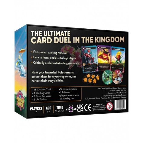 Настолна игра за двама Mindbug: Battlefruit Kingdom - Стратегическа
