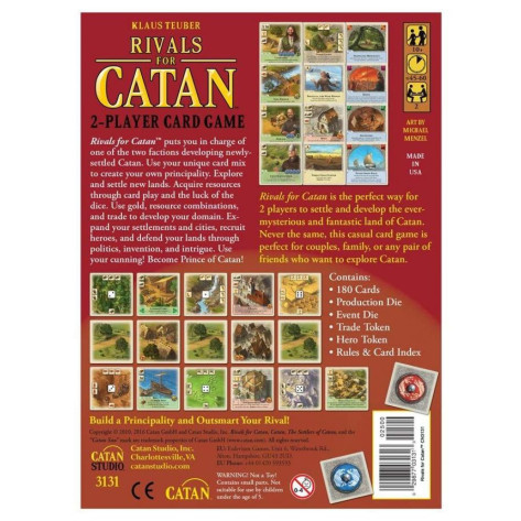 Настолна игра за двама Rivals for Catan - Стратегическа