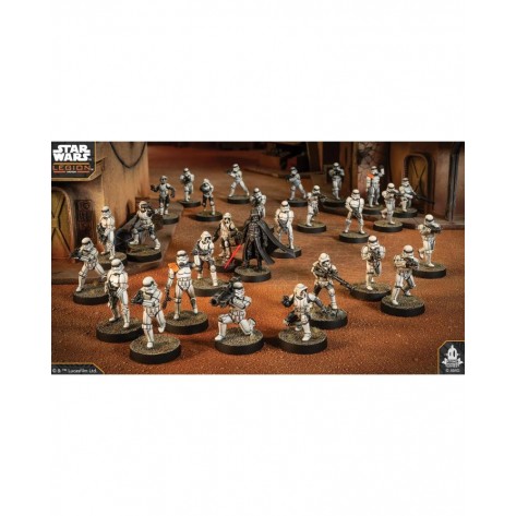 Настолна игра за двама Star Wars: Legion - Galactic Empire Starter Set - Стратегическа